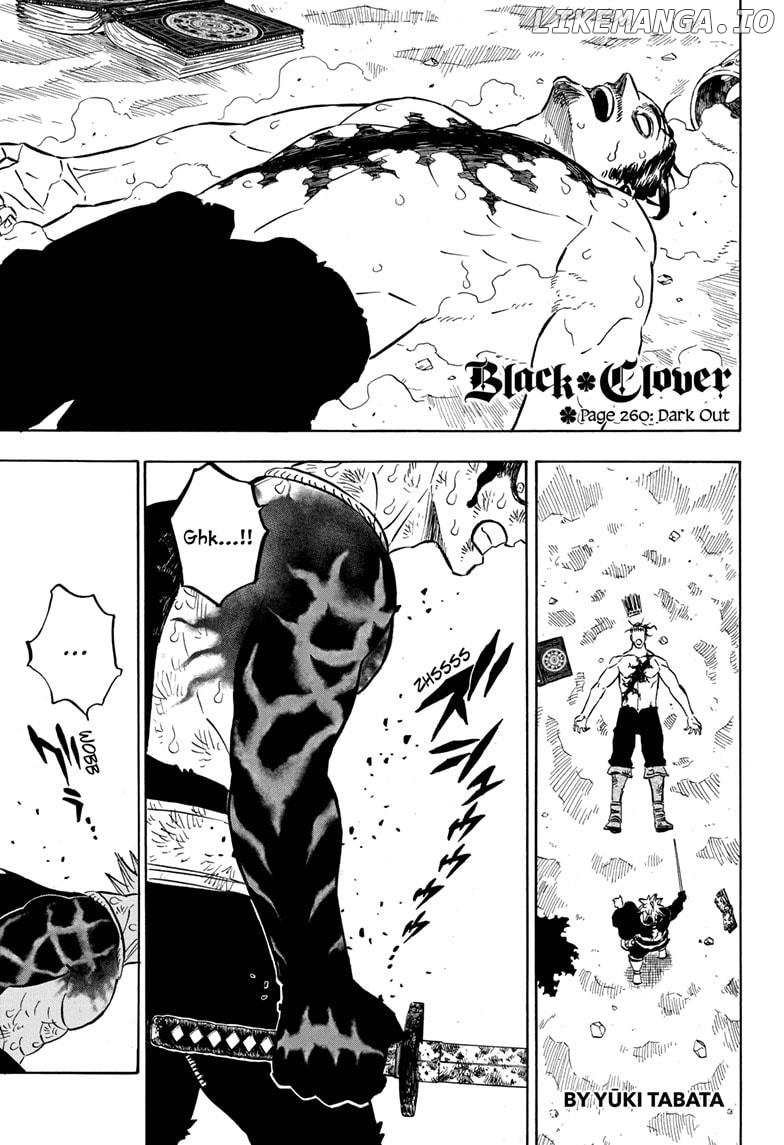 Black Clover chapter 260 image 01